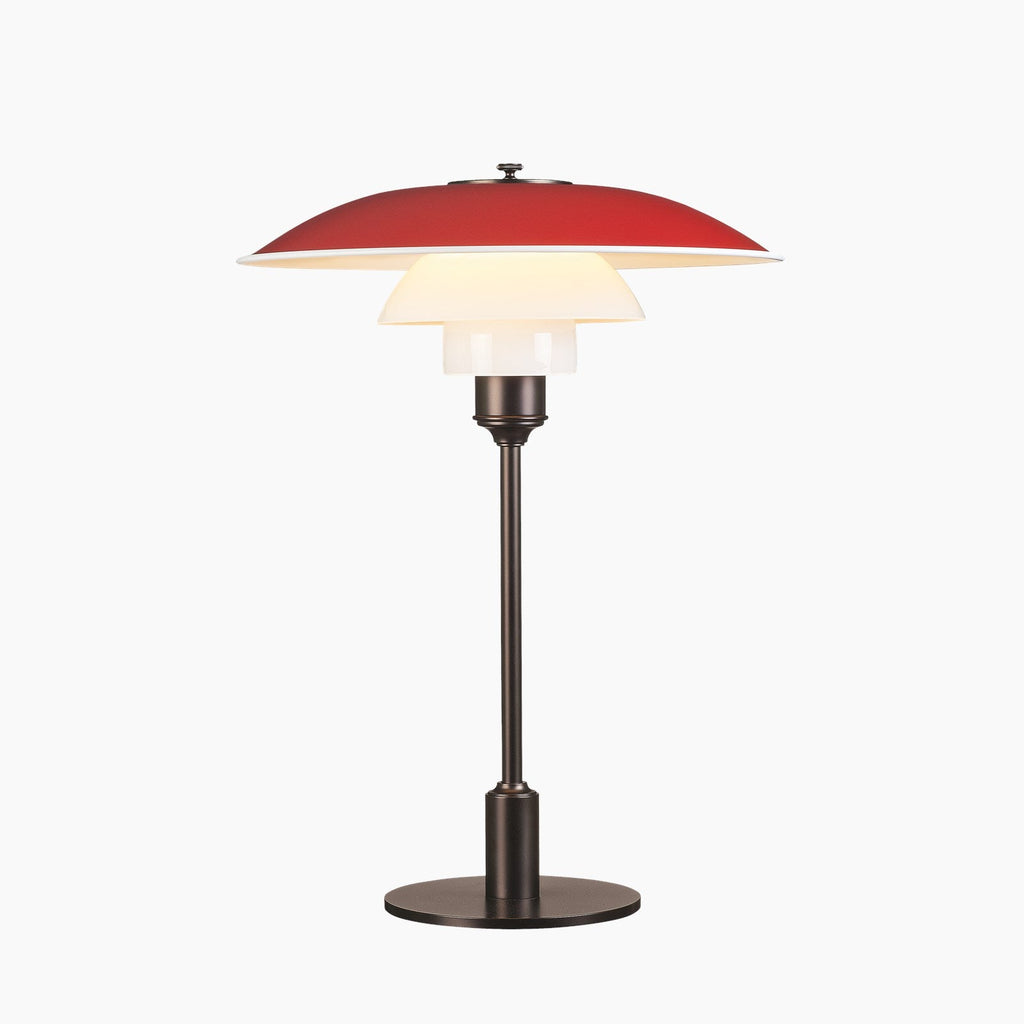 Louis Poulsen PH 3½-2½ Bordlampe - Rød