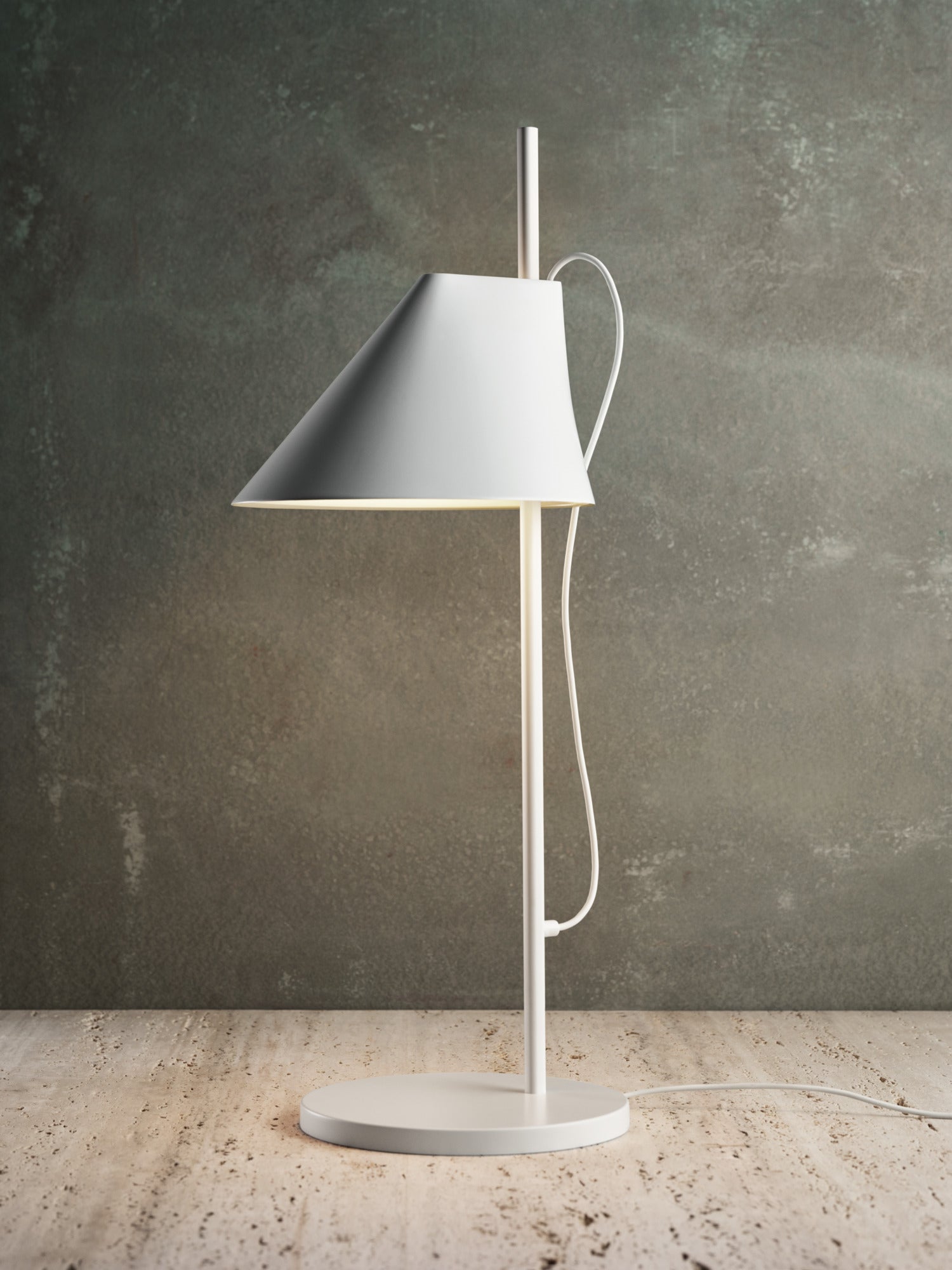 Louis Poulsen - YUH Bordlampe - Hvid
