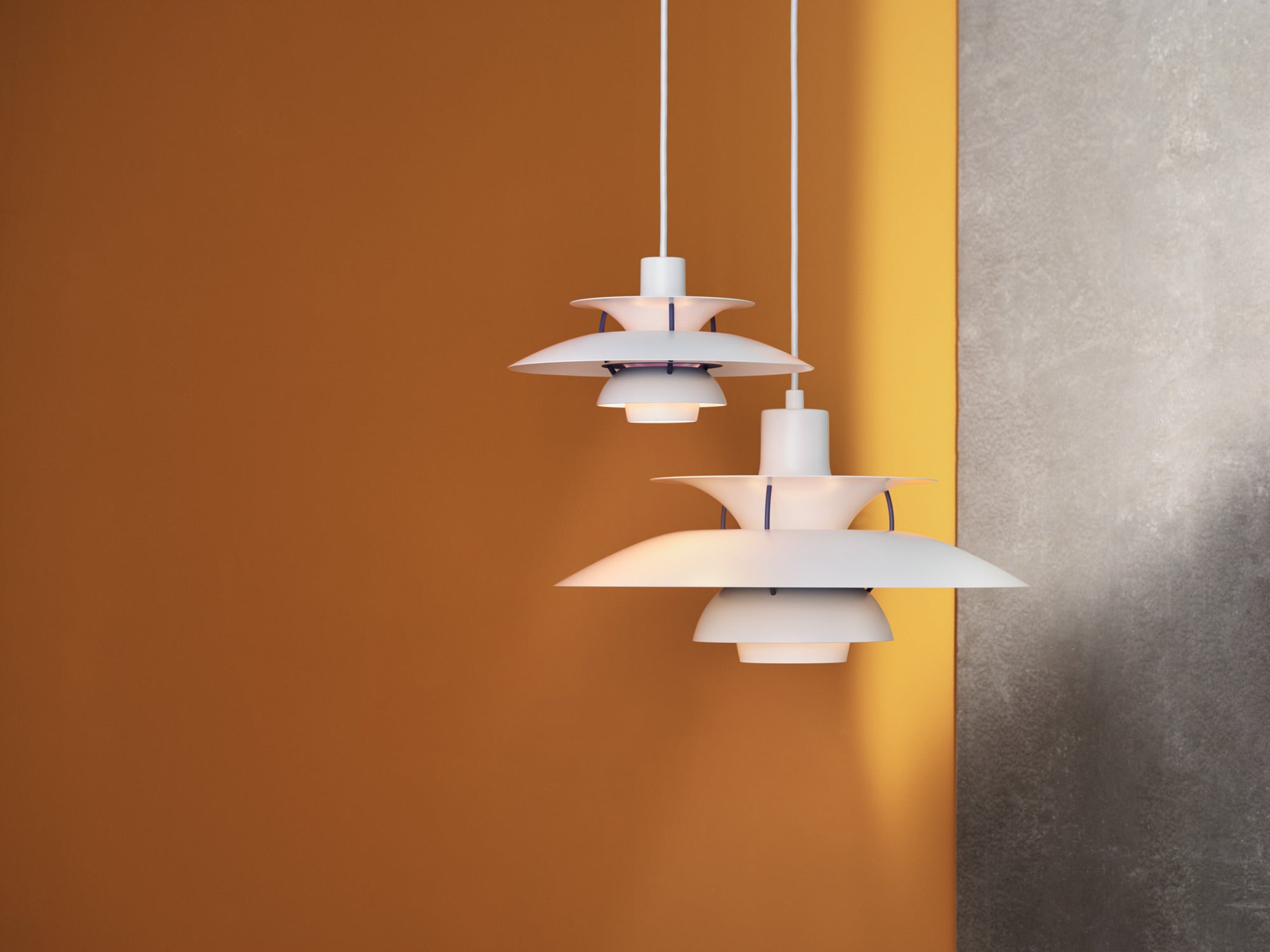 Louis Poulsen PH 5 Mini Pendel - Moderne Hvid