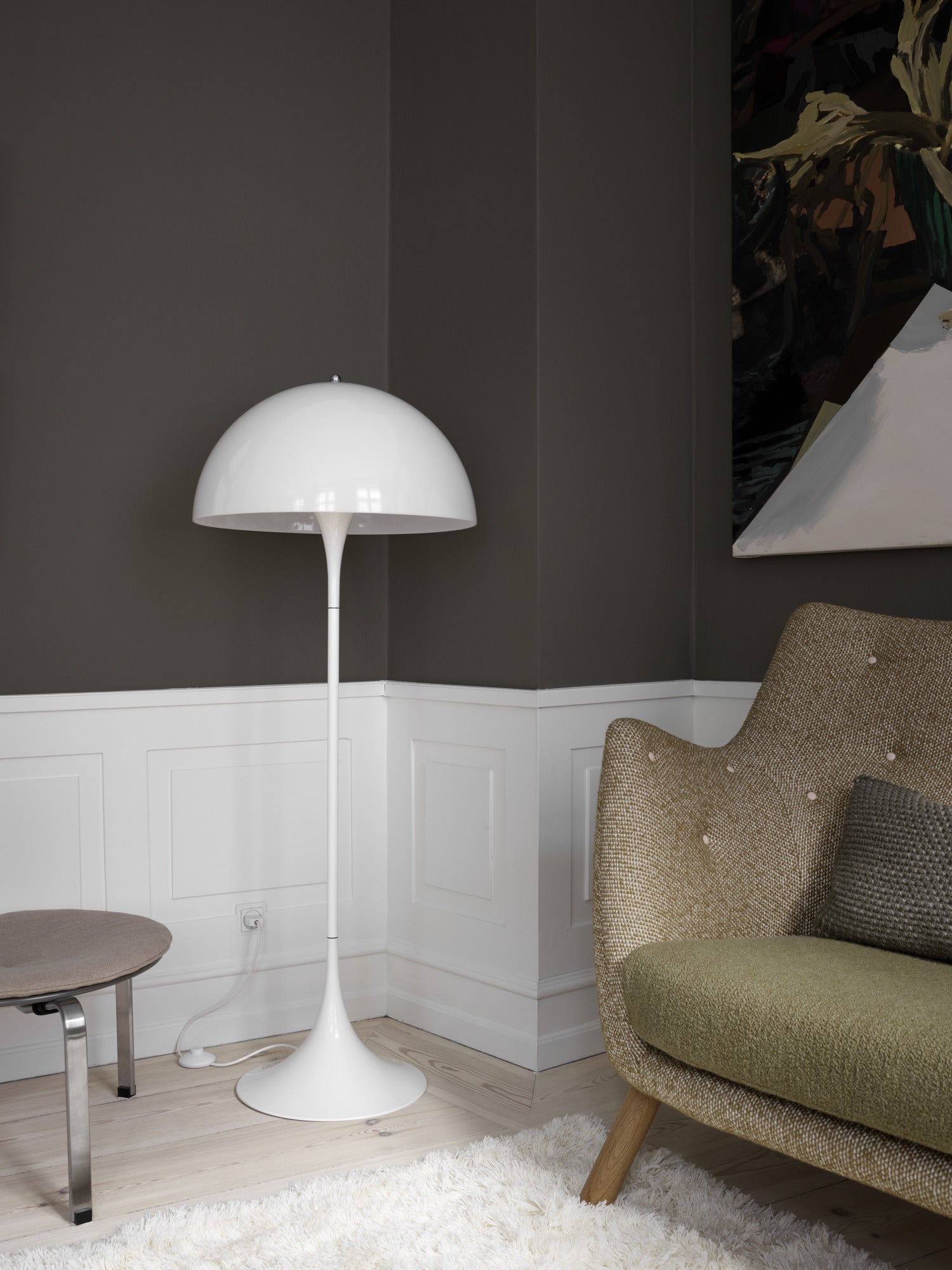 Louis Poulsen Panthella Gulvlampe - Opal
