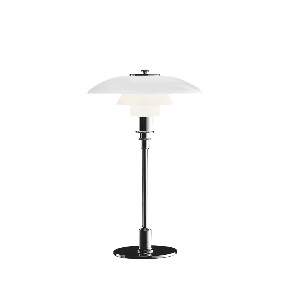 Louis Poulsen PH 3/2 Bordlampe højglans forkromet