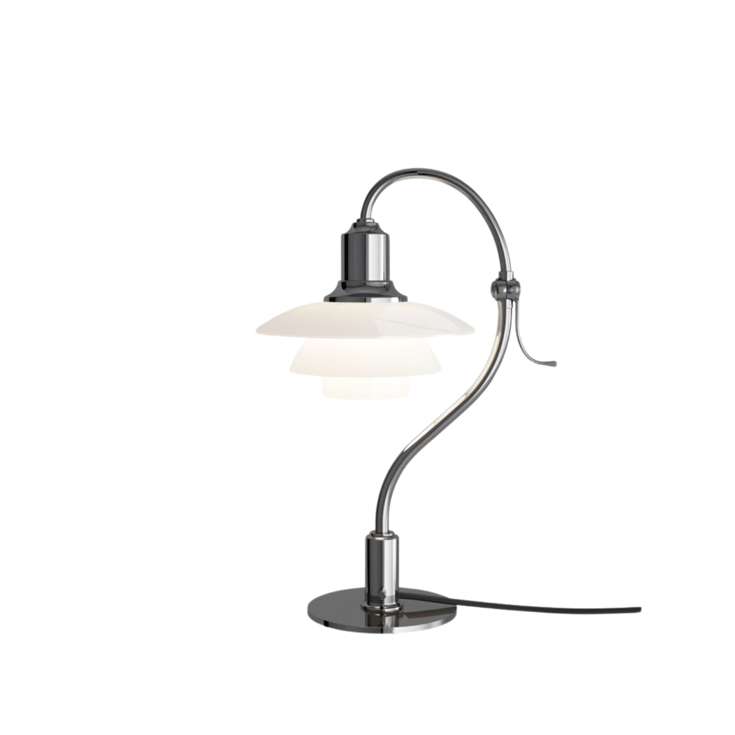 Louis Poulsen PH 2/2 Bordlampe Spørgsmålstegn krom - Special edition