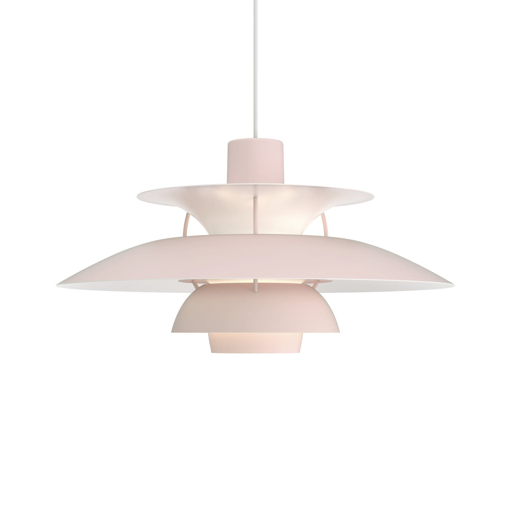 Louis Poulsen Ph 5 pendel - Monokrom - Pale Rose