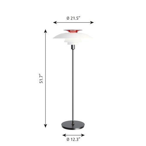 Louis Poulsen - PH 80 Gulvlampe  - Original