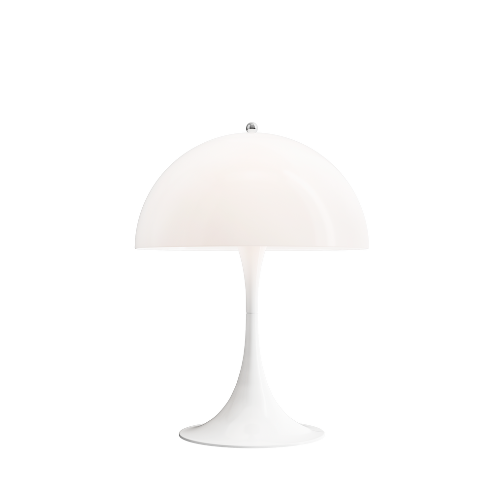 Louis Poulsen Panthella 400 Bordlampe - Hvid Opalt Akryl