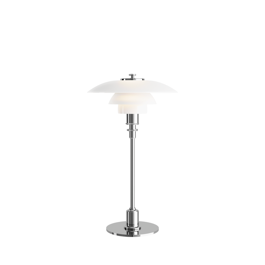 Louis Poulsen PH 2/1 Bordlampe Højglansforkromet