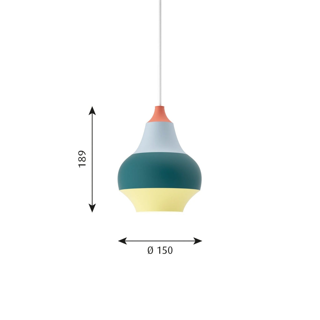 Louis Poulsen Cirque Pendel - Ø15 Rød