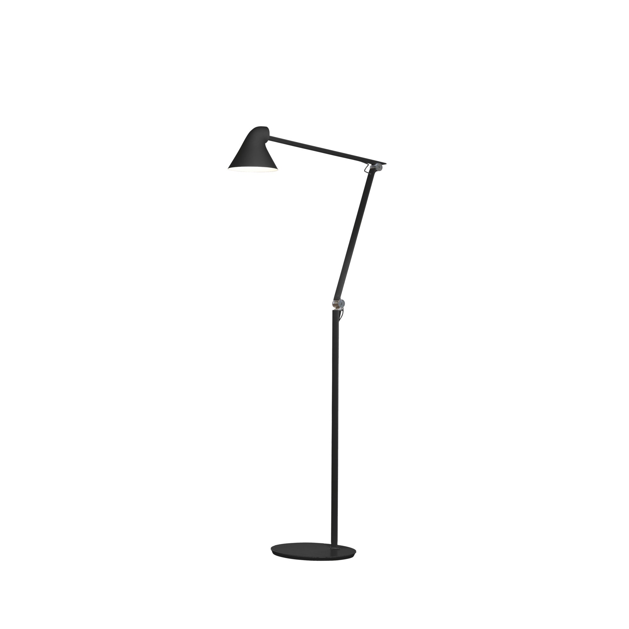 Louis Poulsen - NJP Gulvlampe - Sort