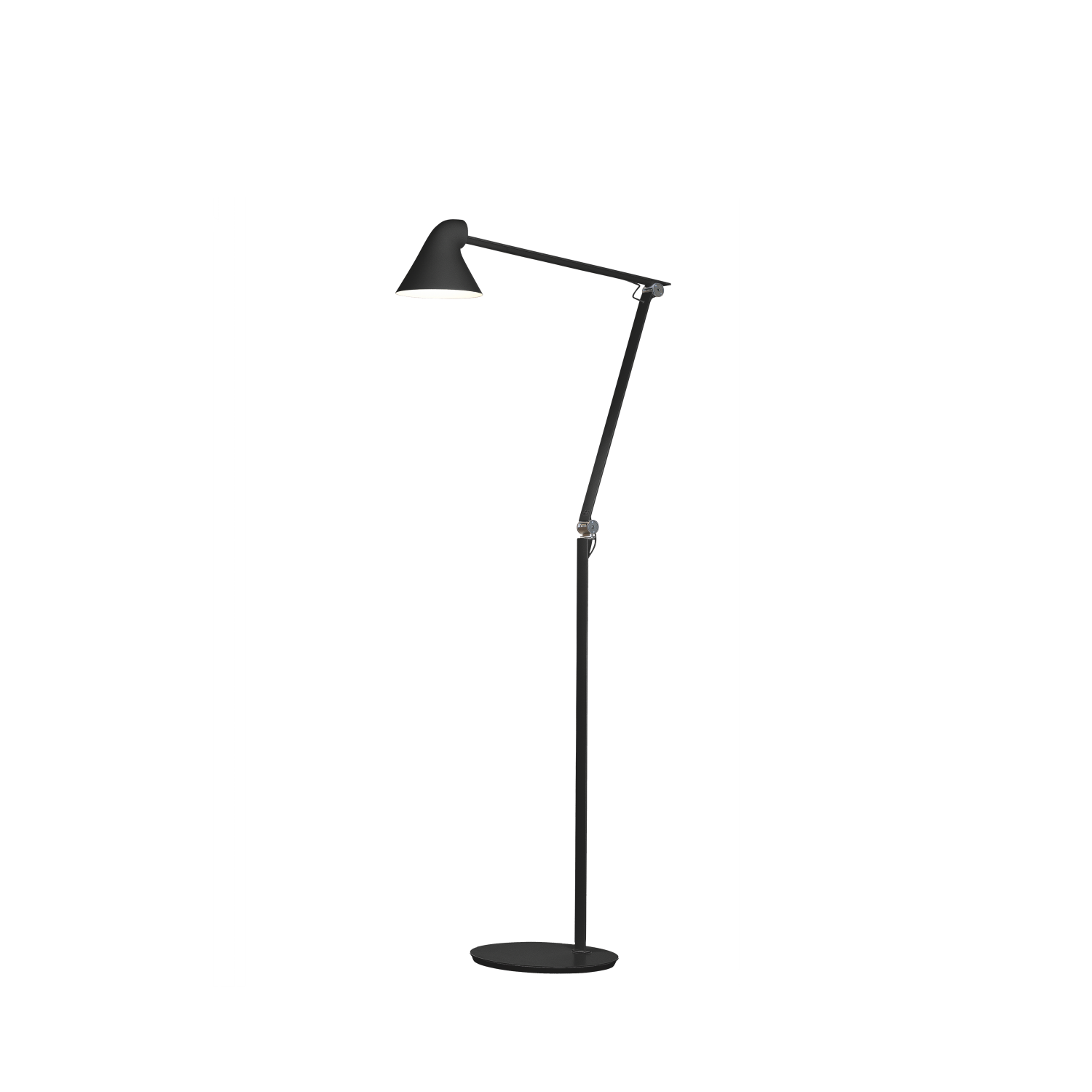 Louis Poulsen - NJP Gulvlampe - Sort