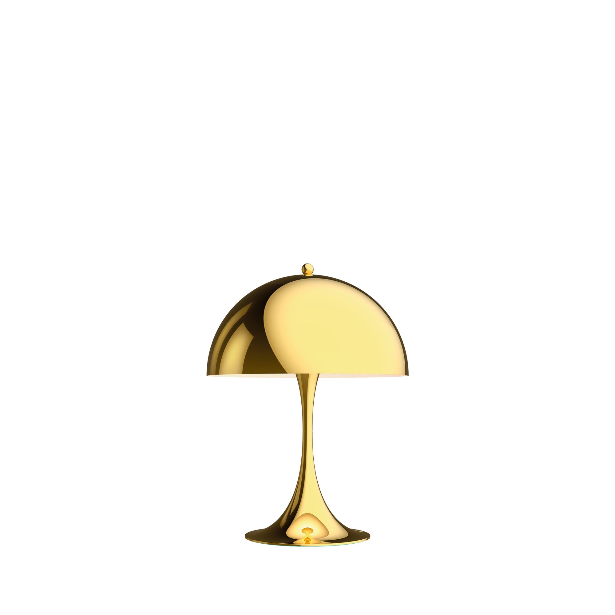 Louis Poulsen Panthella 250 Bordlampe - Messing Metalliseret