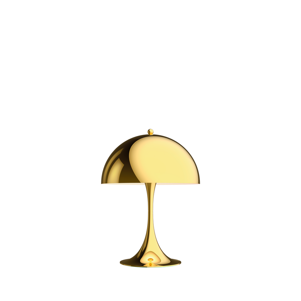 Louis Poulsen Panthella 250 Bordlampe - Messing Metalliseret