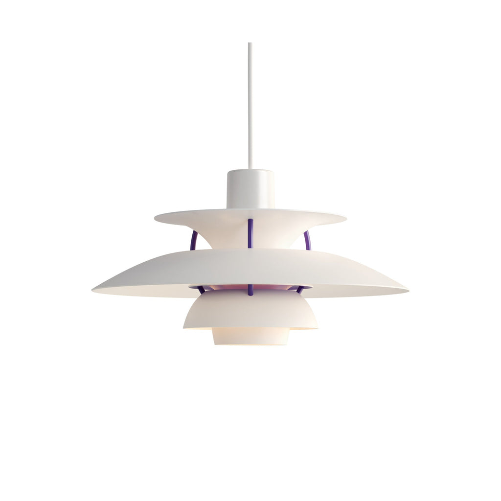 Louis Poulsen PH 5 Mini Pendel - Hvid Classic