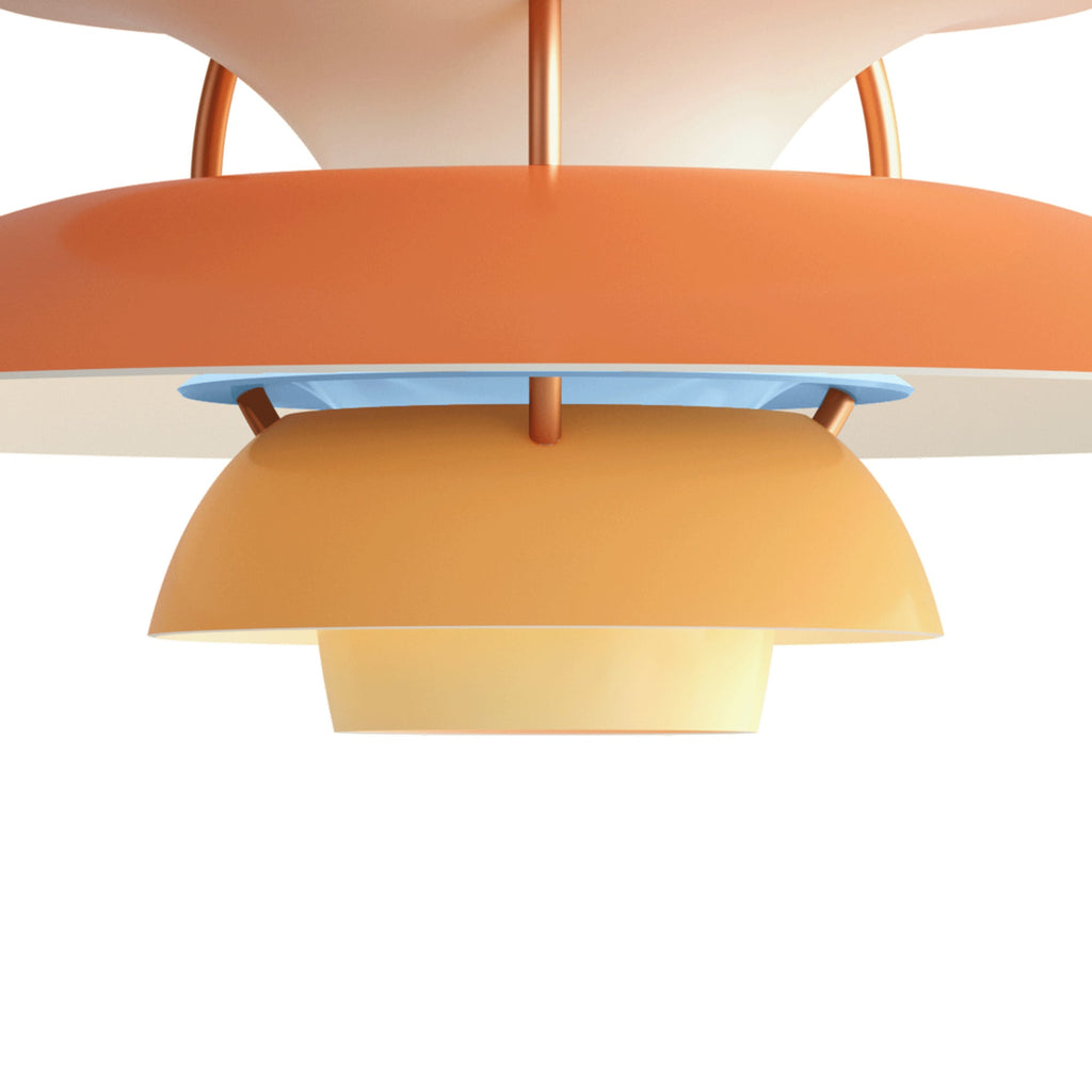Louis Poulsen PH 5 Mini Pendel - Nuancer af Orange