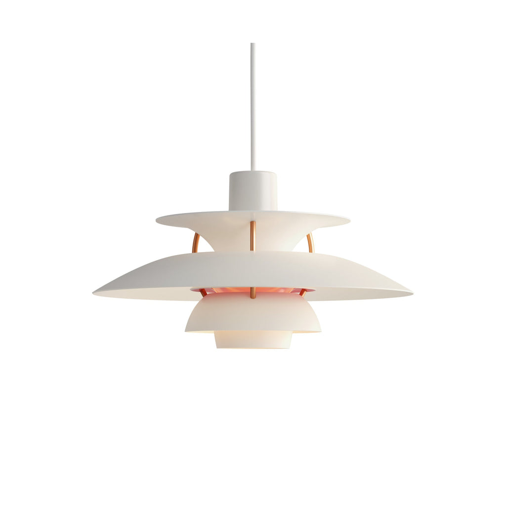 Louis Poulsen PH 5 Mini Pendel - Moderne Hvid