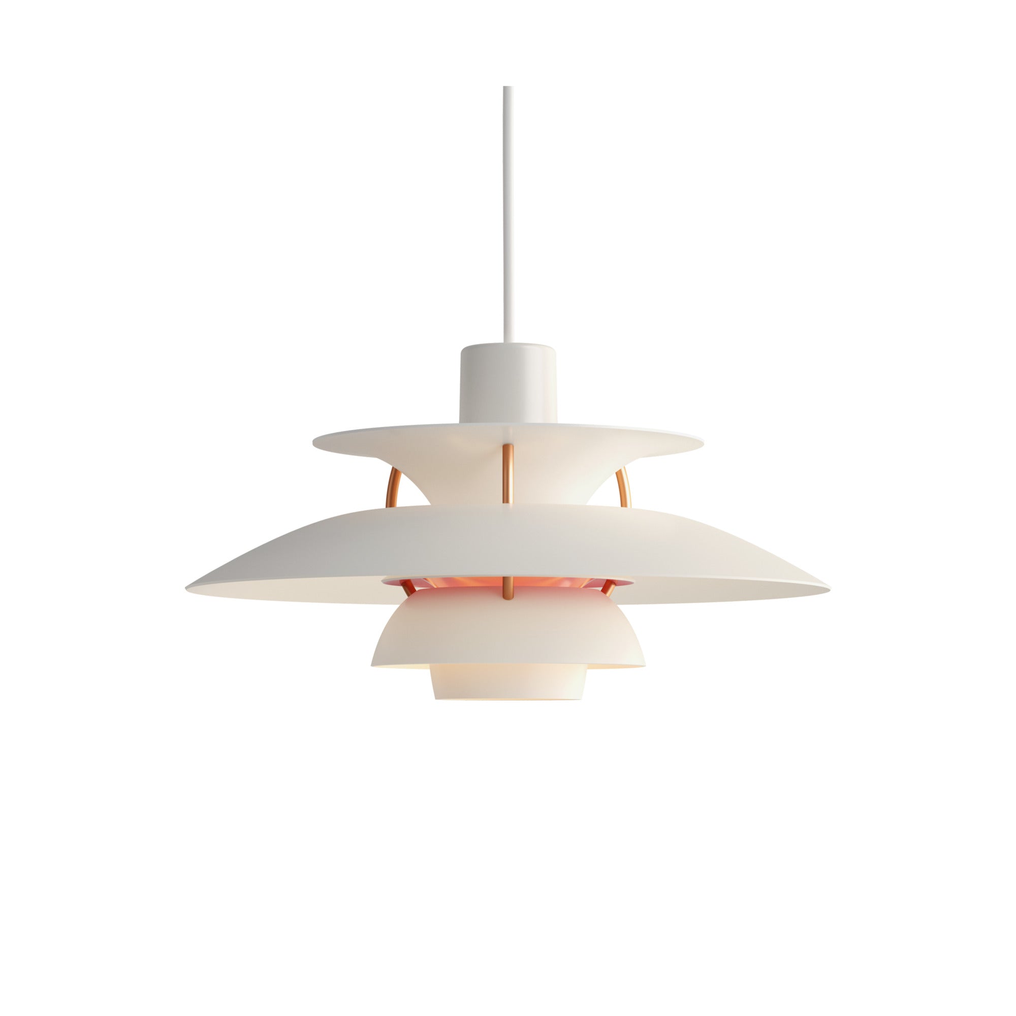 Louis Poulsen PH 5 Mini Pendel - Moderne Hvid