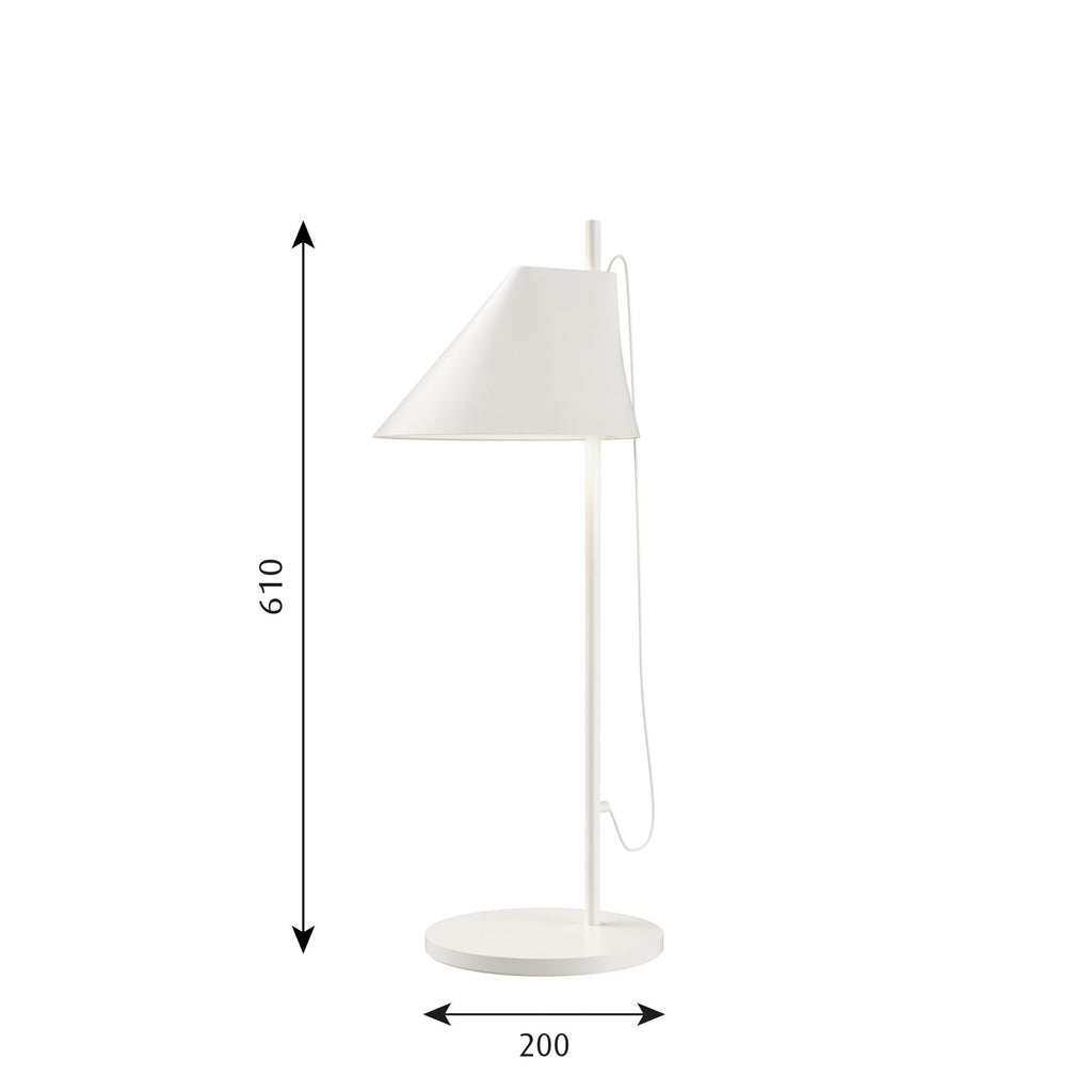 Louis Poulsen - YUH Bordlampe - Hvid