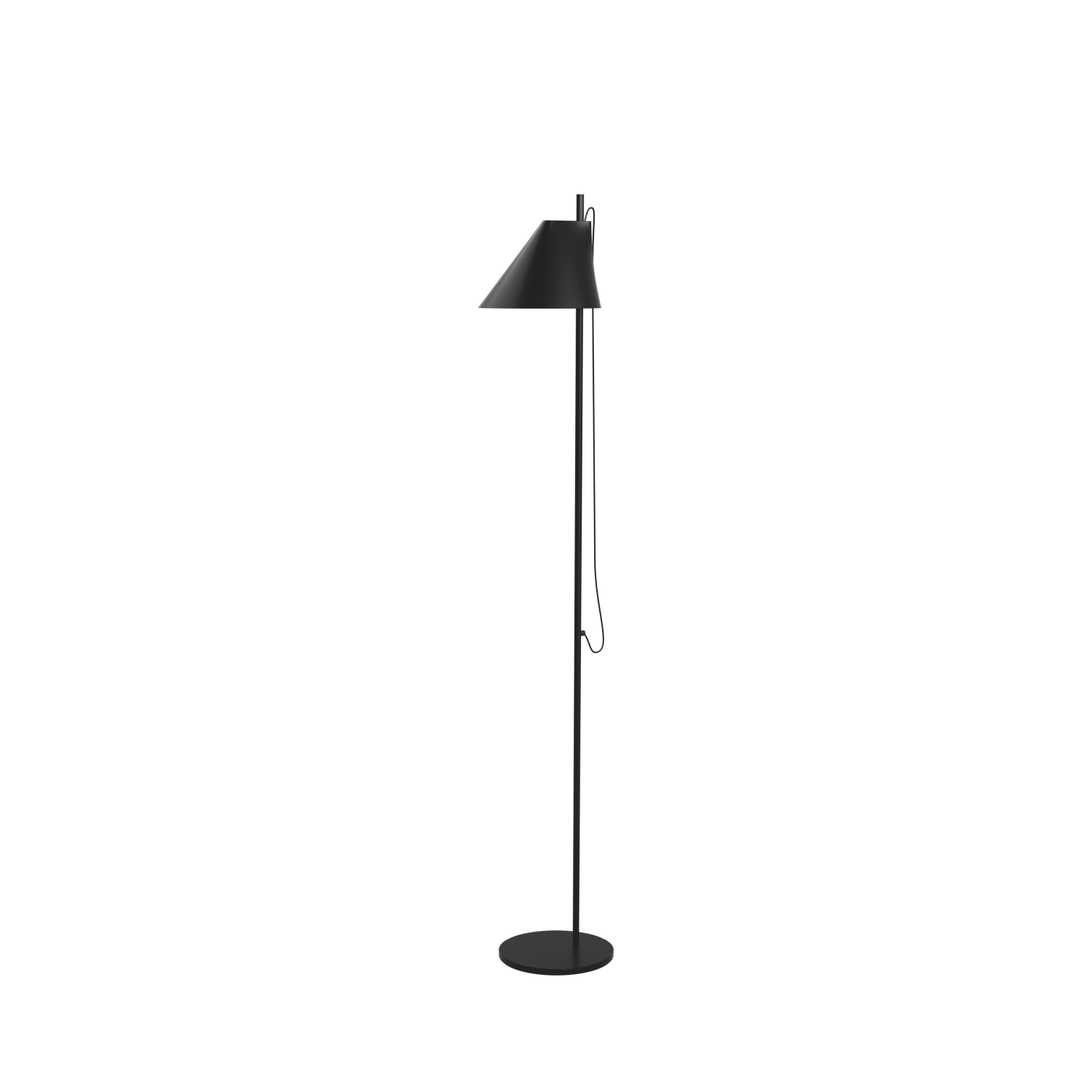 Louis Poulsen YUH Gulvlampe - Sort