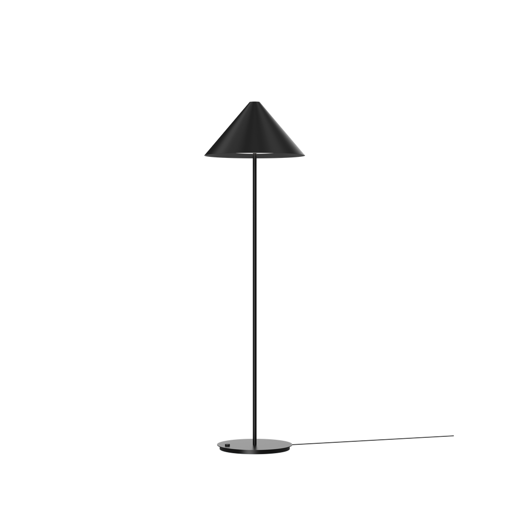 Louis Poulsen Keglen gulvlampe - Sort