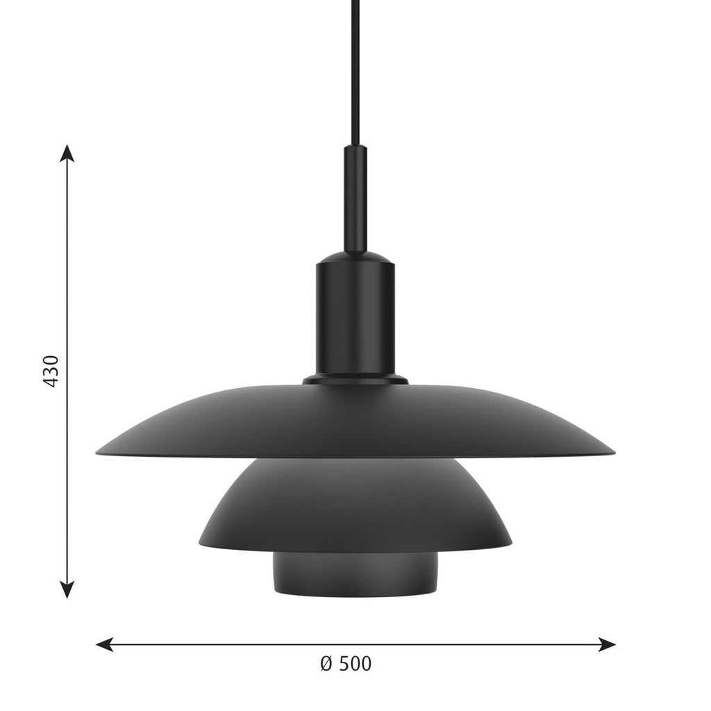 Louis Poulsen PH 5/5 Pendel - Metal Sort