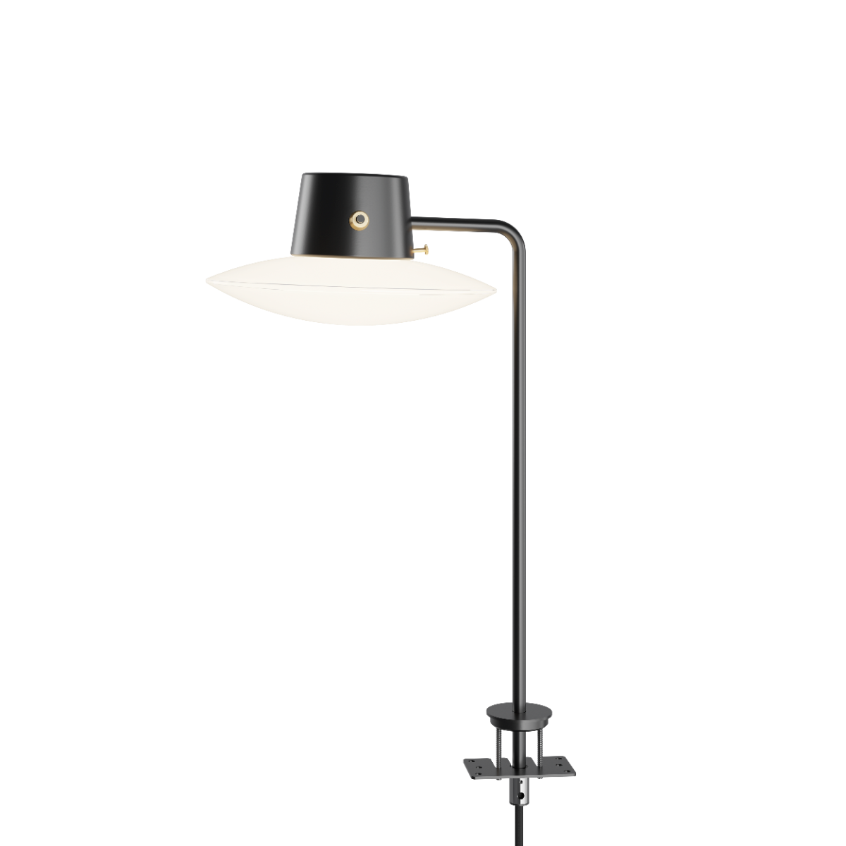 Louis Poulsen AJ Oxford bordlampe - HØJ M/PIND - Opal glas