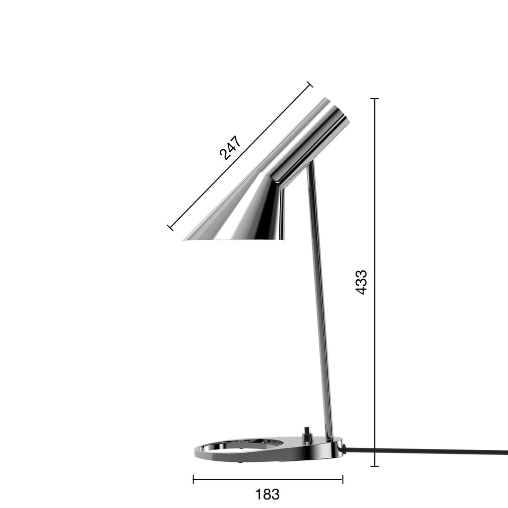 Louis Poulsen - AJ Mini Bordlampe - Stål
