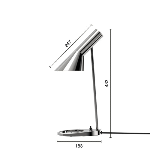 Louis Poulsen - AJ Mini Bordlampe - Stål