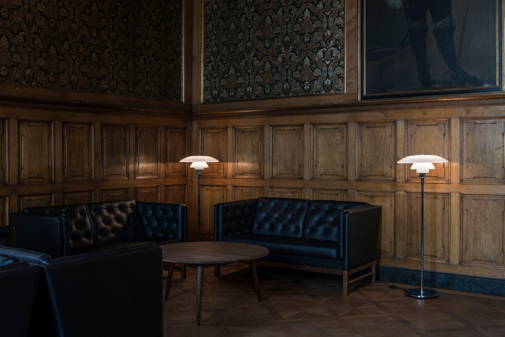 Louis Poulsen - PH 4½-3½ Gulvlampe - Højglansforkromet