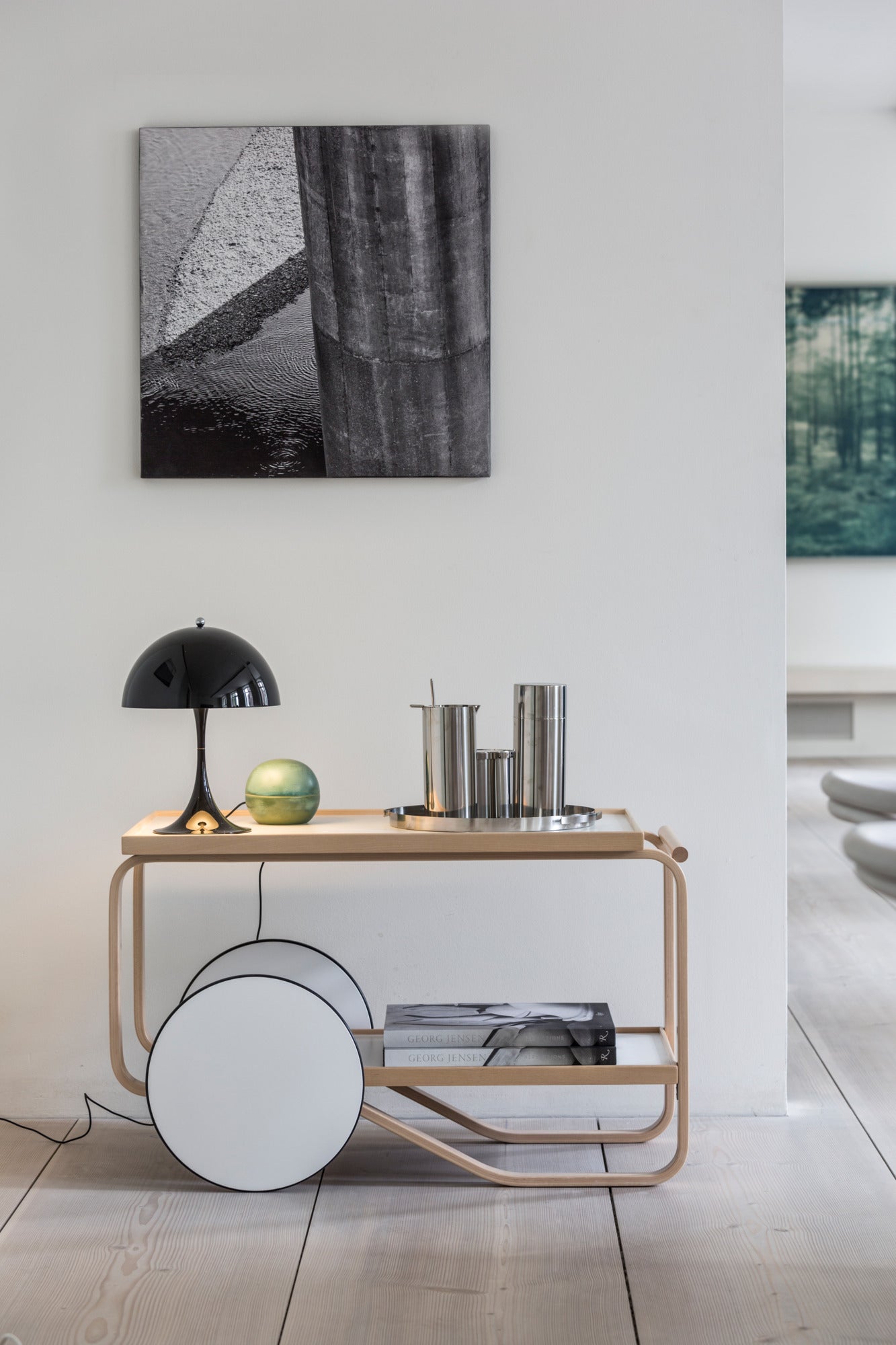 Louis Poulsen Panthella 250 Bordlampe - Sort