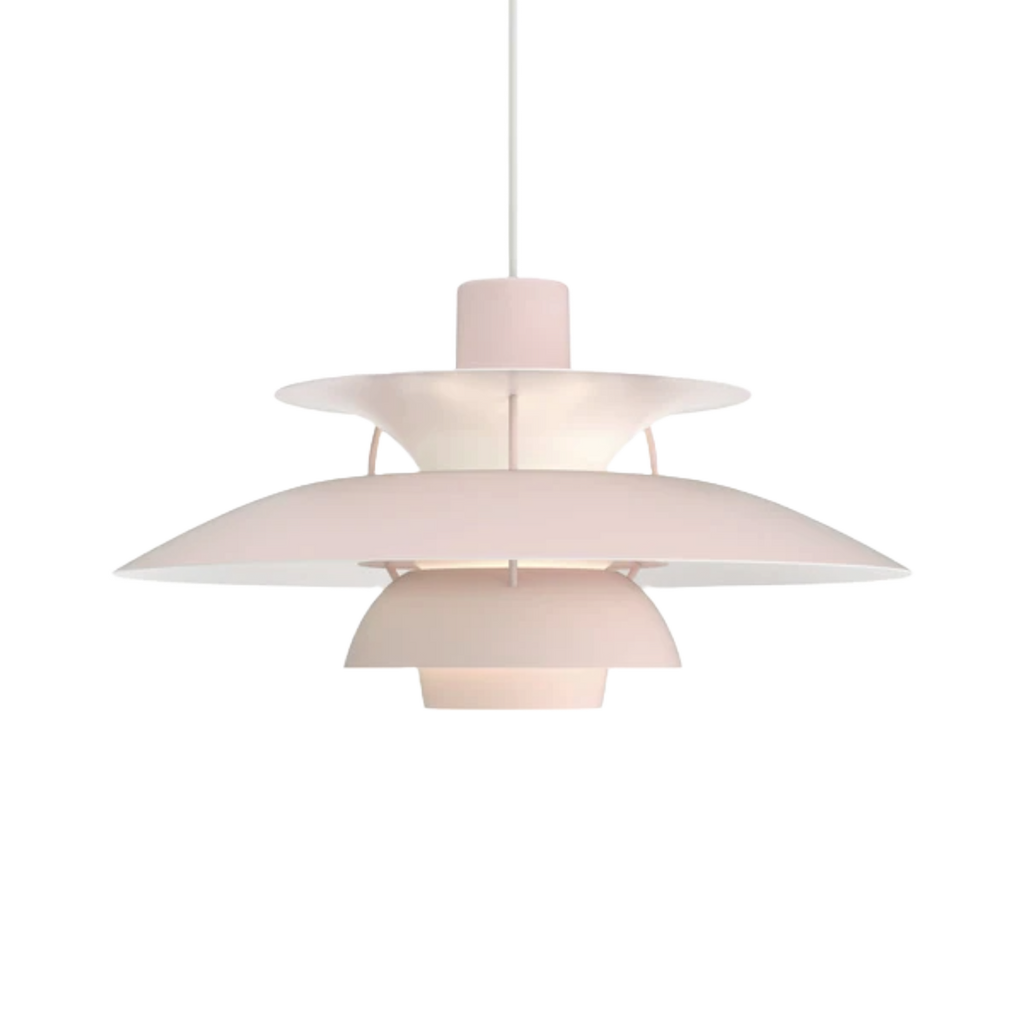 Louis Poulsen Ph 5 pendel - Monokrom - Pale Rose
