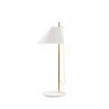 Louis Poulsen - YUH Bordlampe - Hvid Marmor Fod