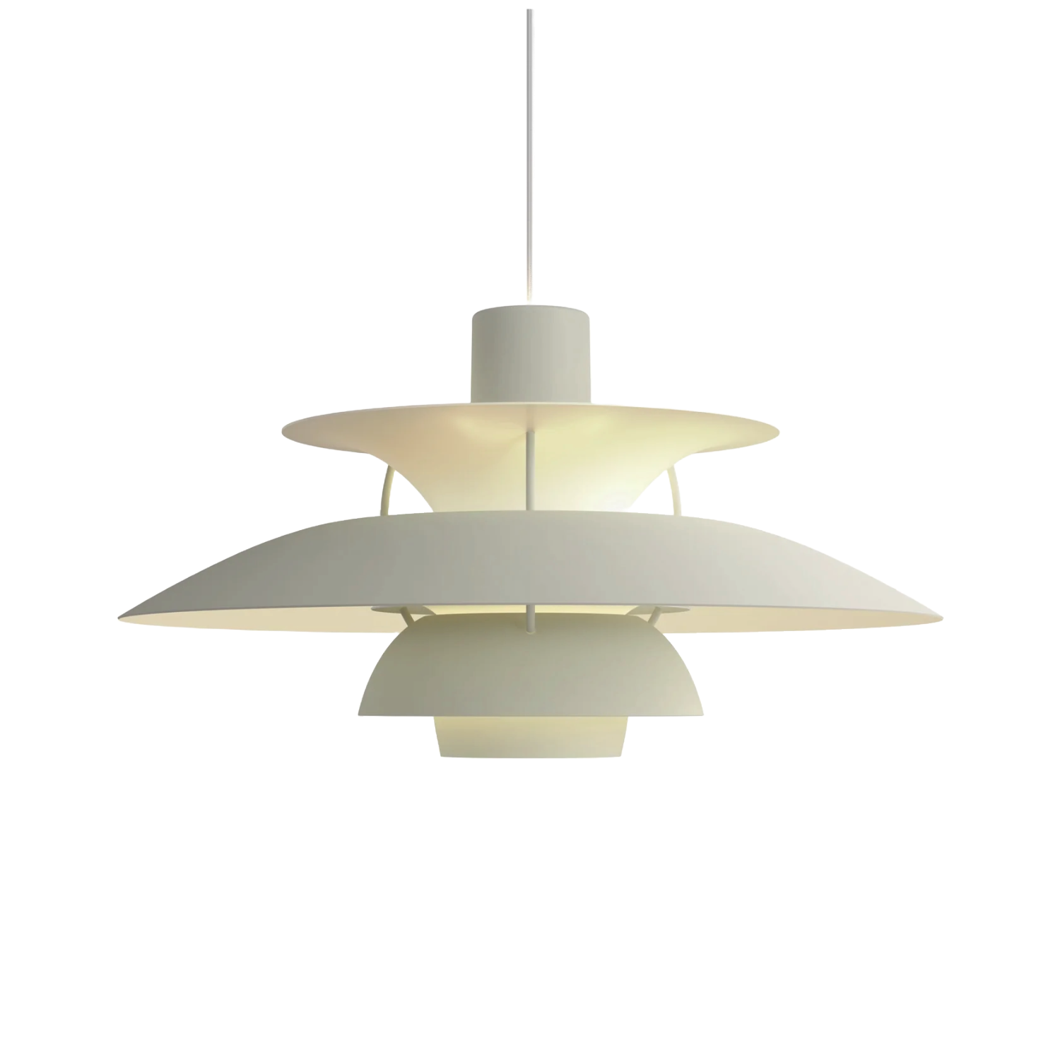 Louis Poulsen PH 5 Monochrome - Pale Pewter