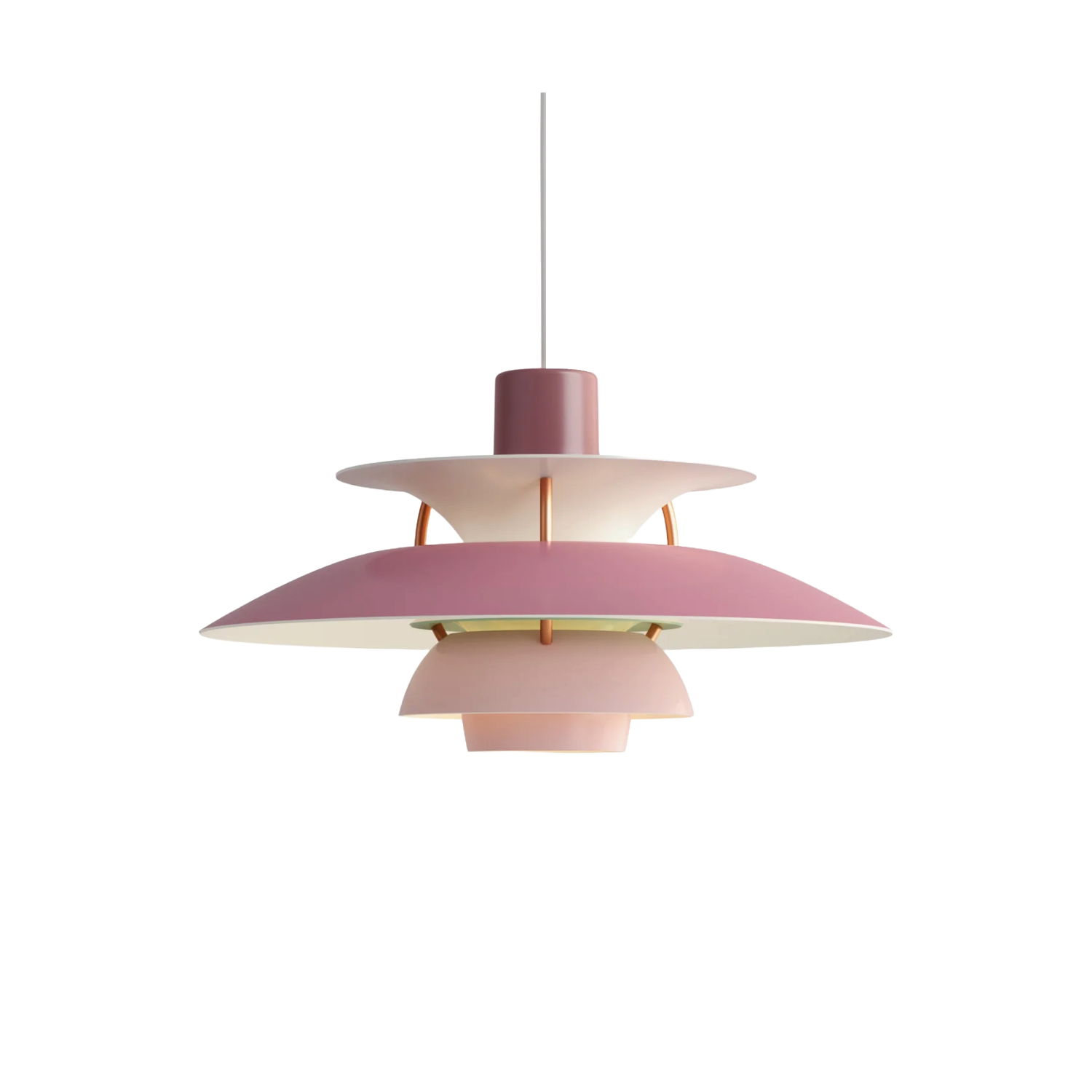 Louis Poulsen PH 5 Mini Pendel - Nuancer af Rose