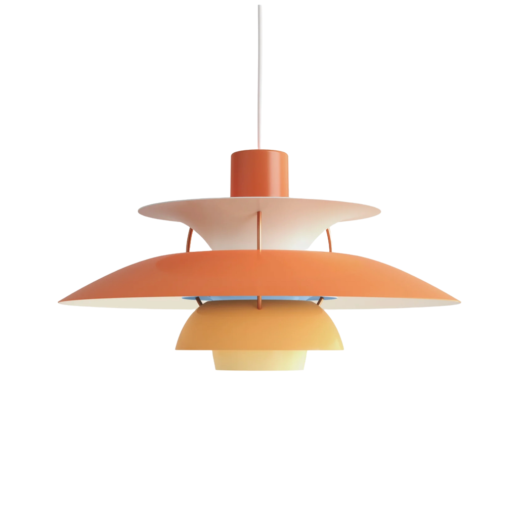 Louis Poulsen PH 5 Pendel - Nuancer af Orange
