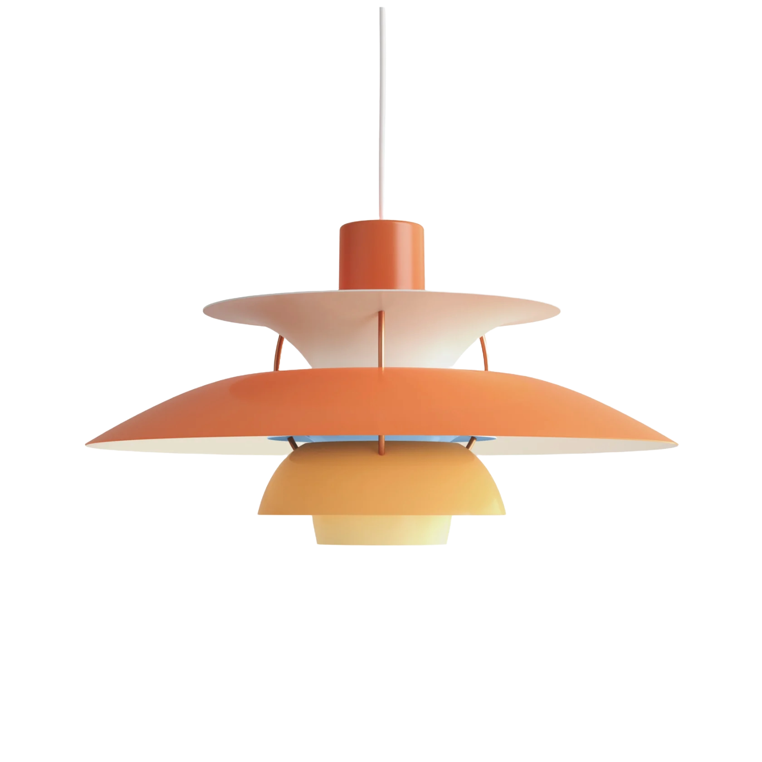 Louis Poulsen PH 5 Pendel - Nuancer af Orange