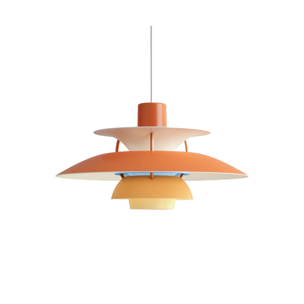 Louis Poulsen PH 5 Mini Pendel - Nuancer af Orange
