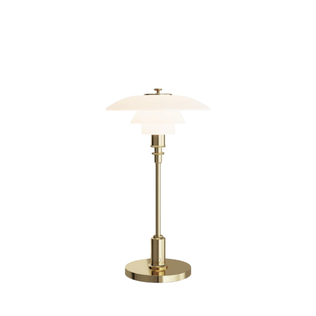 Louis Poulsen PH 2/1 Portable Brass Metallised