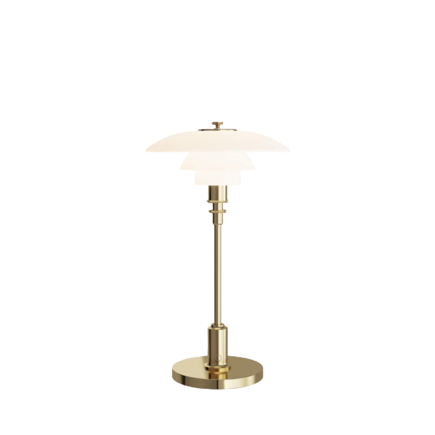 Louis Poulsen PH 2/1 Portable Brass Metallised