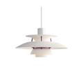 Louis Poulsen PH 5 Mini Pendel - Hvid Classic