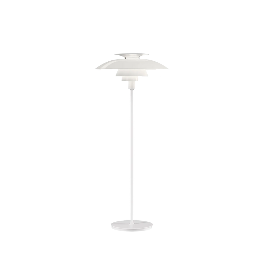 Louis Poulsen - PH 80 Gulvlampe Hvid Opal Akryl/Hvid