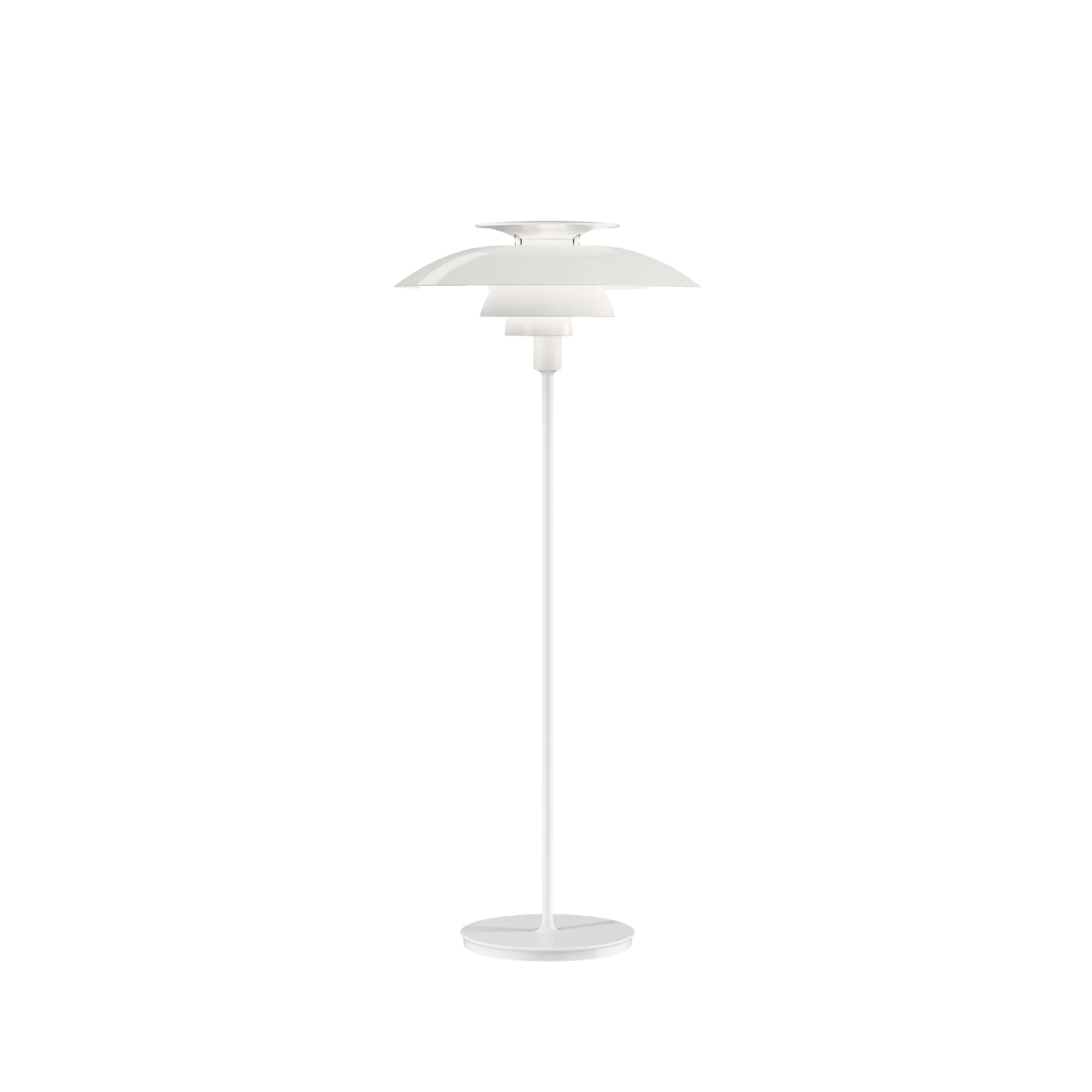 Louis Poulsen - PH 80 Gulvlampe Hvid Opal Akryl/Hvid
