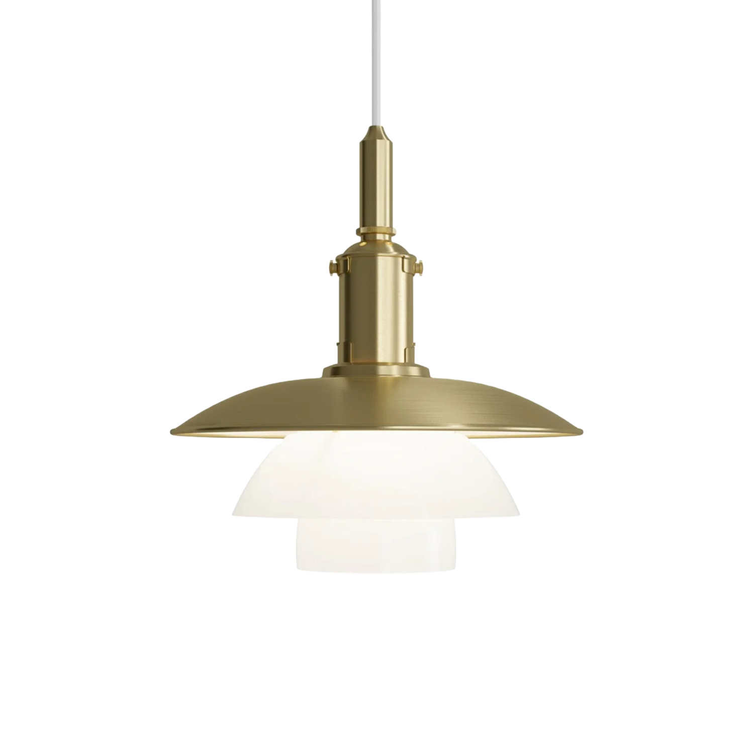 Louis Poulsen Ph 3/3 Pendel - Messing/Glas - LIMITED EDITION