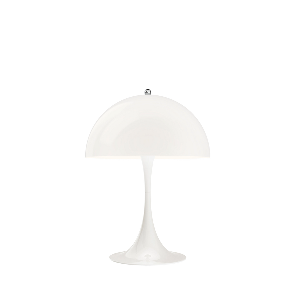 Louis Poulsen - Panthella 320 Bordlampe - Hvid Opalt Akryl