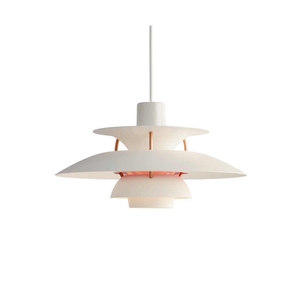 Louis Poulsen PH 5 Mini Pendel - Moderne Hvid