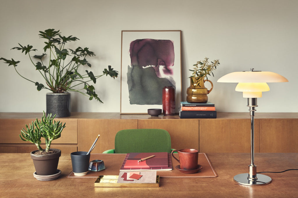 Louis Poulsen PH 3½-2½ Bordlampe - Højglansforkromet