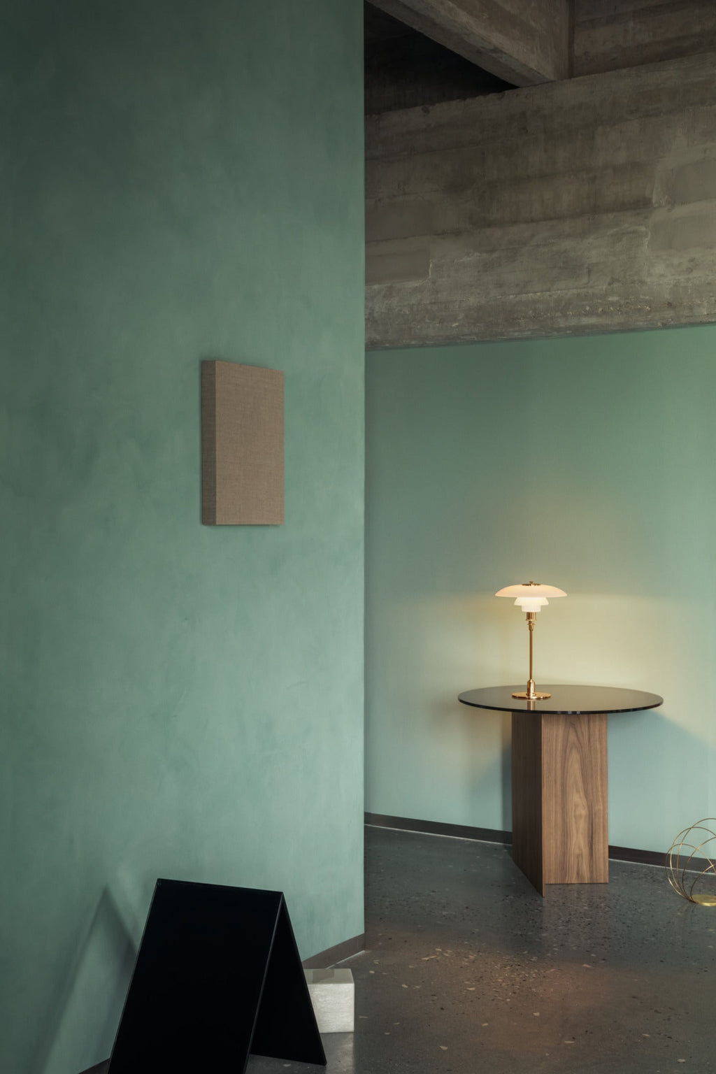 Louis Poulsen PH 3/2 Bordlampe Messing Metalliseret