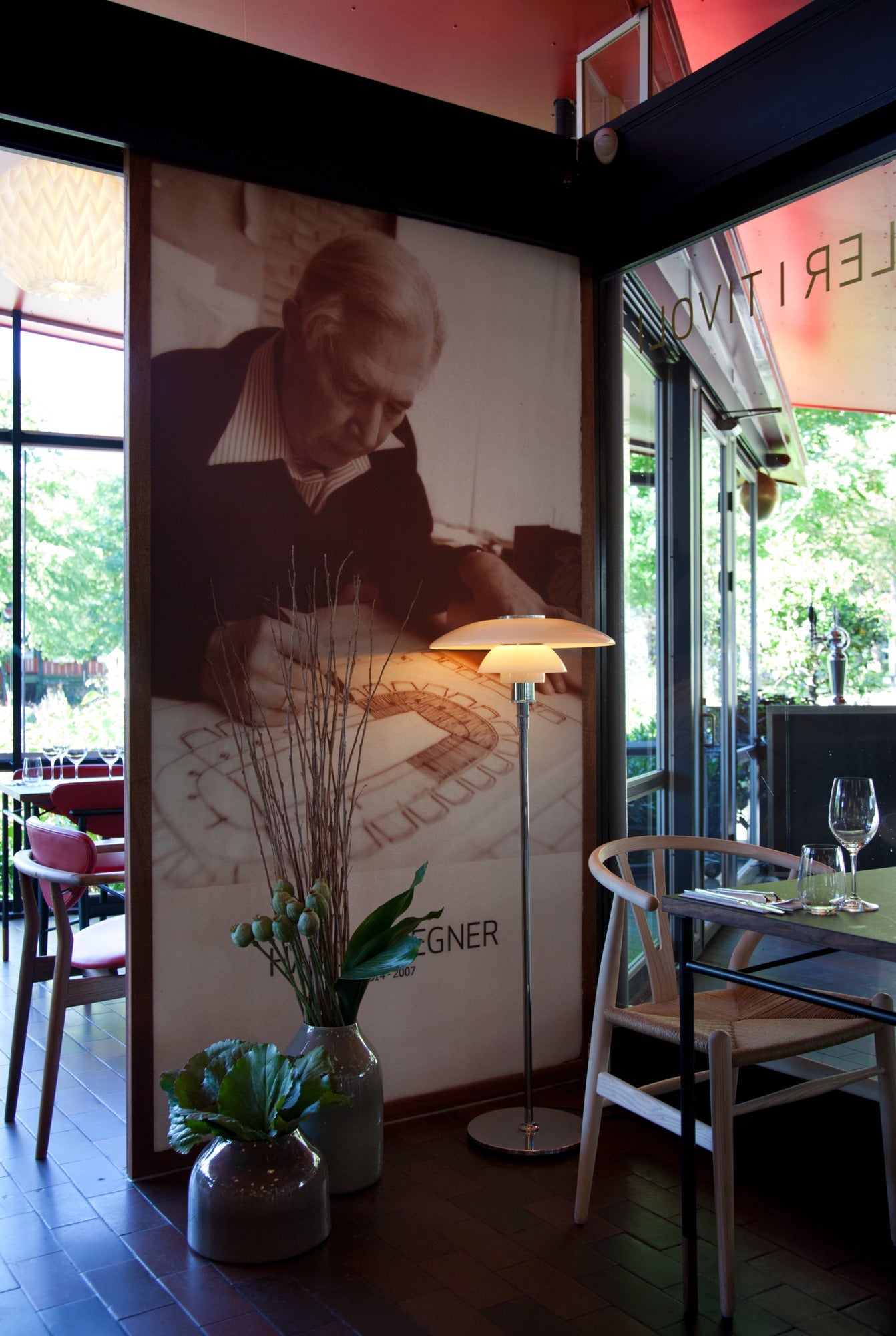 Louis Poulsen - PH 4½-3½ Gulvlampe - Højglansforkromet