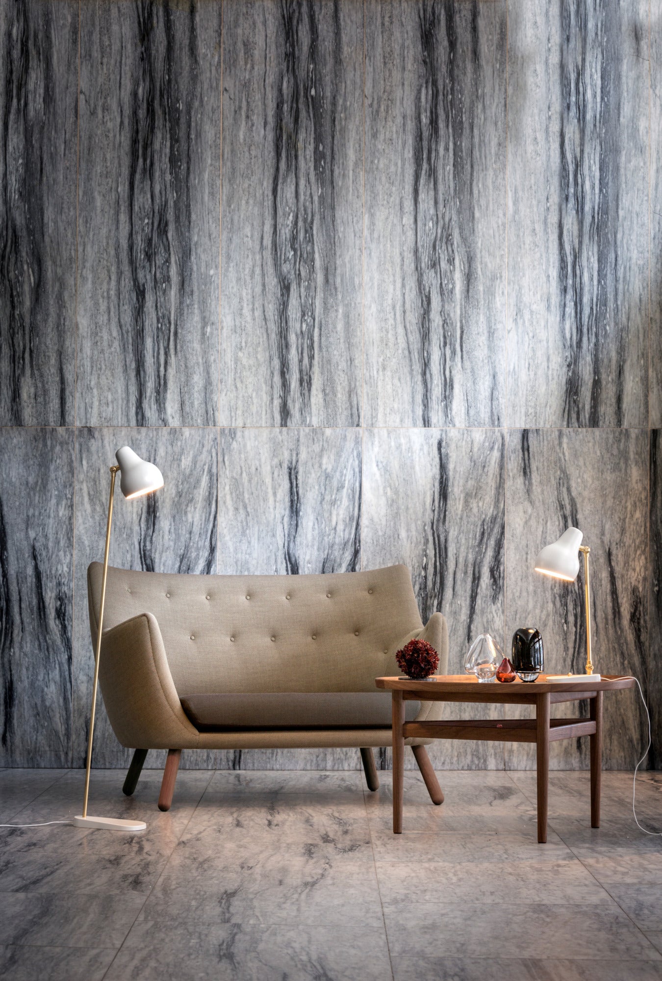 Louis Poulsen - VL38 Bordlampe - Hvid