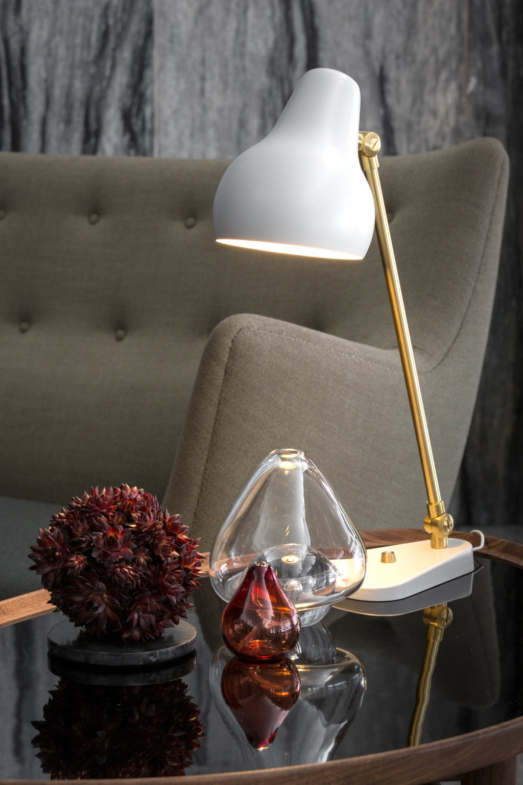 Louis Poulsen - VL38 Bordlampe - Hvid