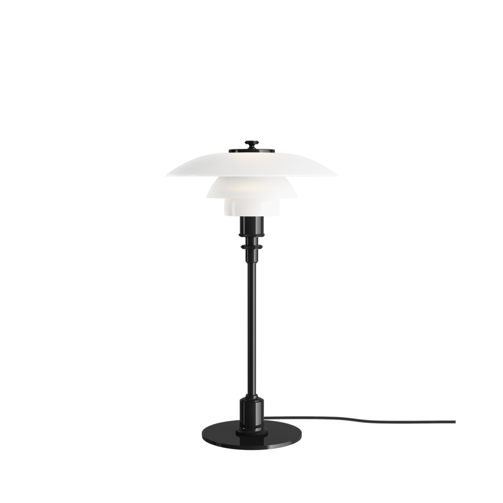 Louis Poulsen PH 2/1 Bordlampe Sort Metalliseret