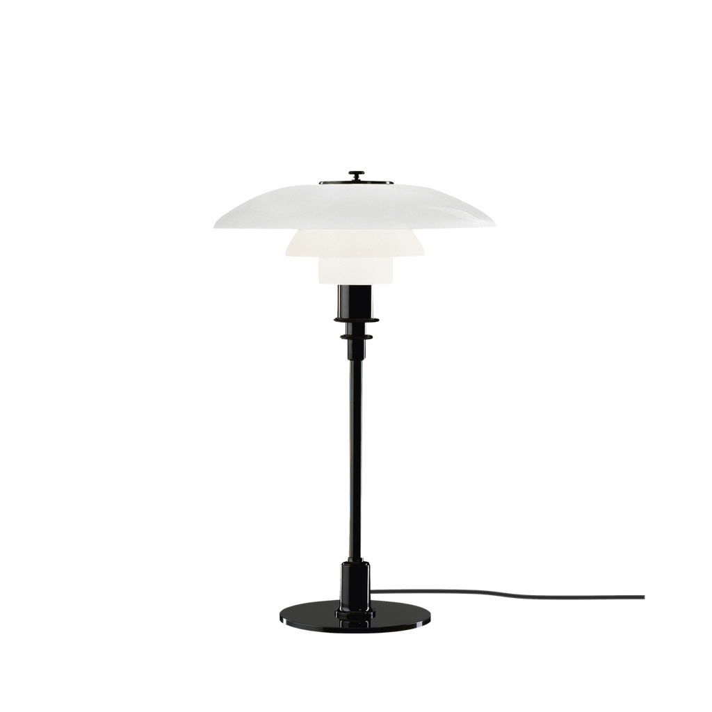 Louis Poulsen PH 3½-2½ Bordlampe Sort Metalliseret